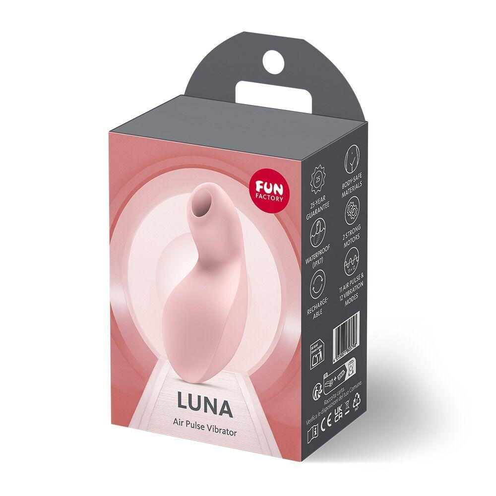 Вакуумний стимулятор Fun Factory Luna Soft Pink Sex Aura Київ - фото 7