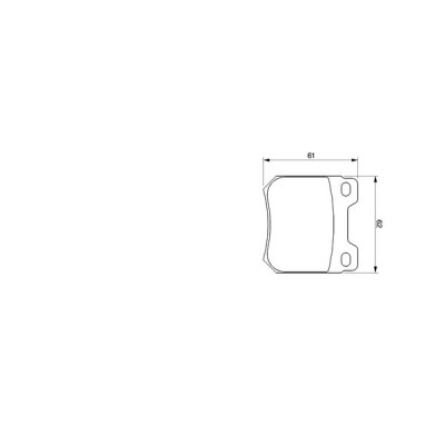 Гальмівні колодки Bosch 0 986 424 754 Вінниця - фото 2