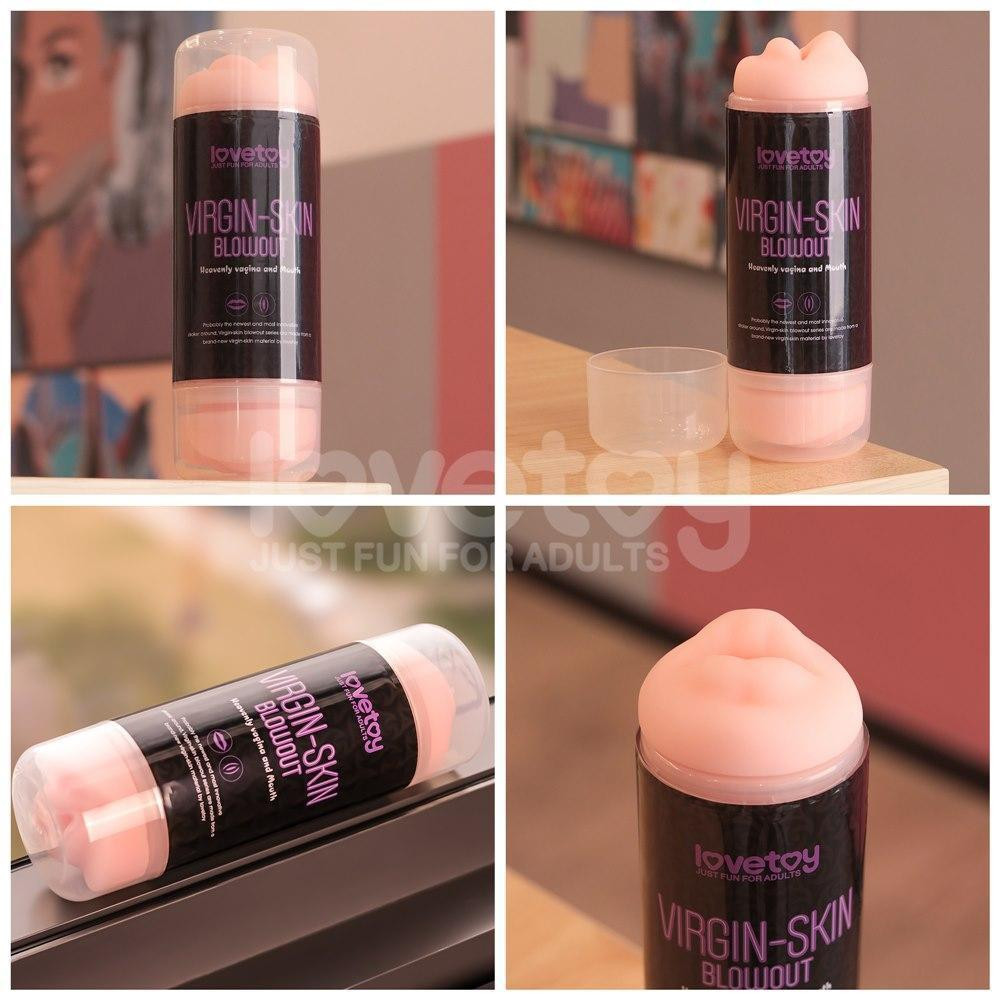 Мастурбатор двойной SKIN BLOWOUT DOUBLE SIDE STROKER Sex Aura Киев - изображение 3