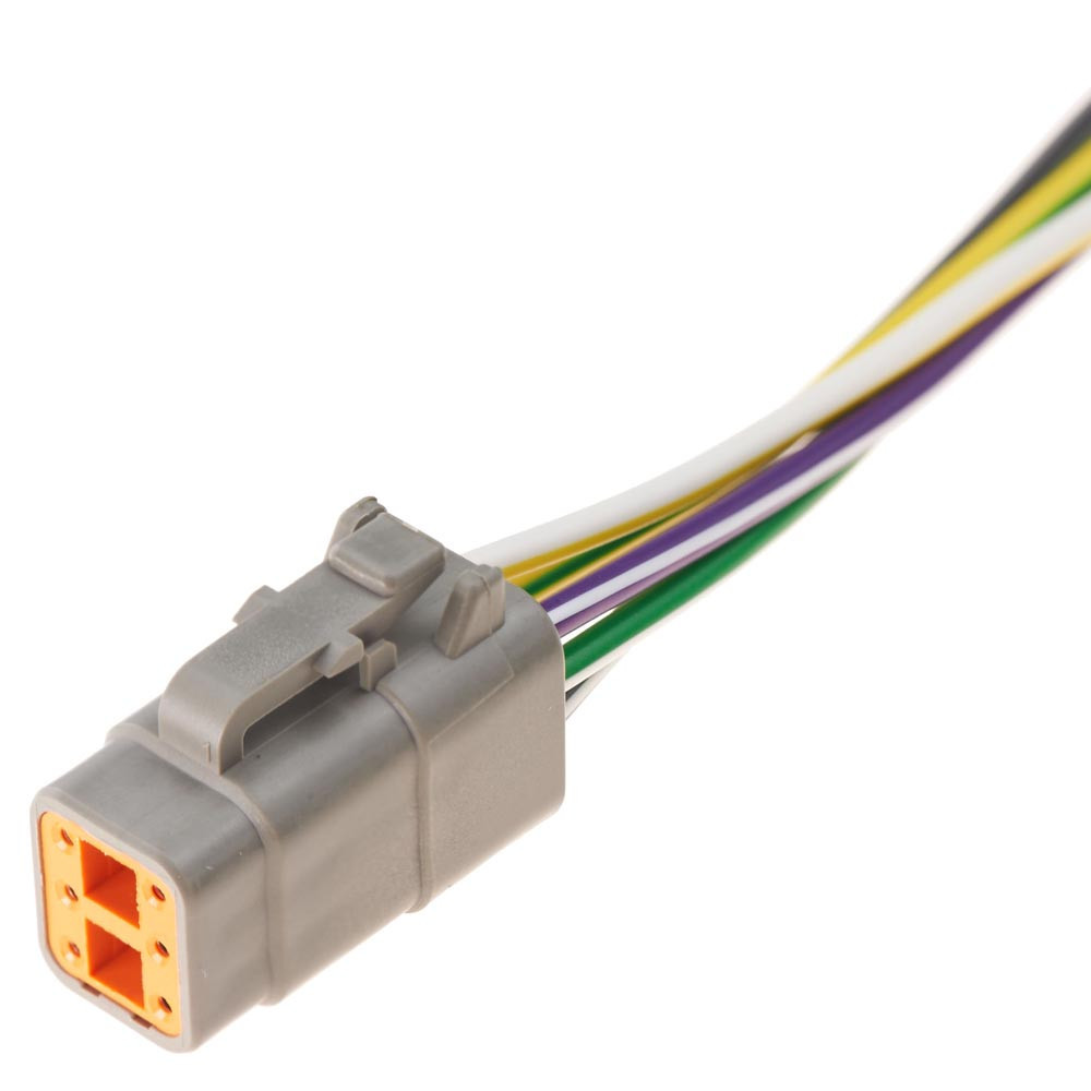 Роз'єм конектор с проводом, 6-кон., Спецтехника, DTM06-6S, ATM06-6S, DEUTSCH Америка, CAT, JCB, MAN 47955 Київ - фото 1