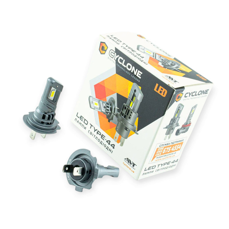 Автолампа H7 12V Type 44 25W 5000K 6700L LED радіатор Мукачево - фото 1