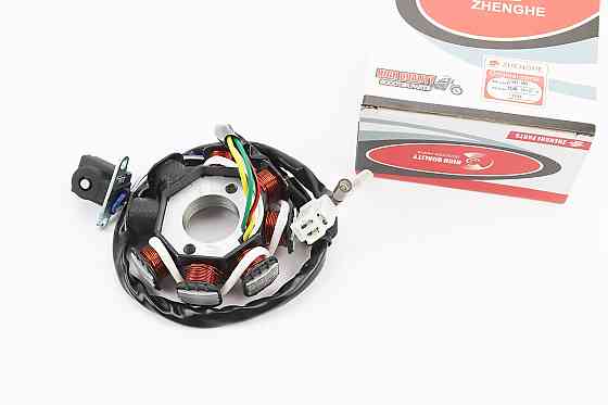 Статор магнето (генератора) (8 котушок роз'єм "мама 3 + 2") висота 28мм Київ