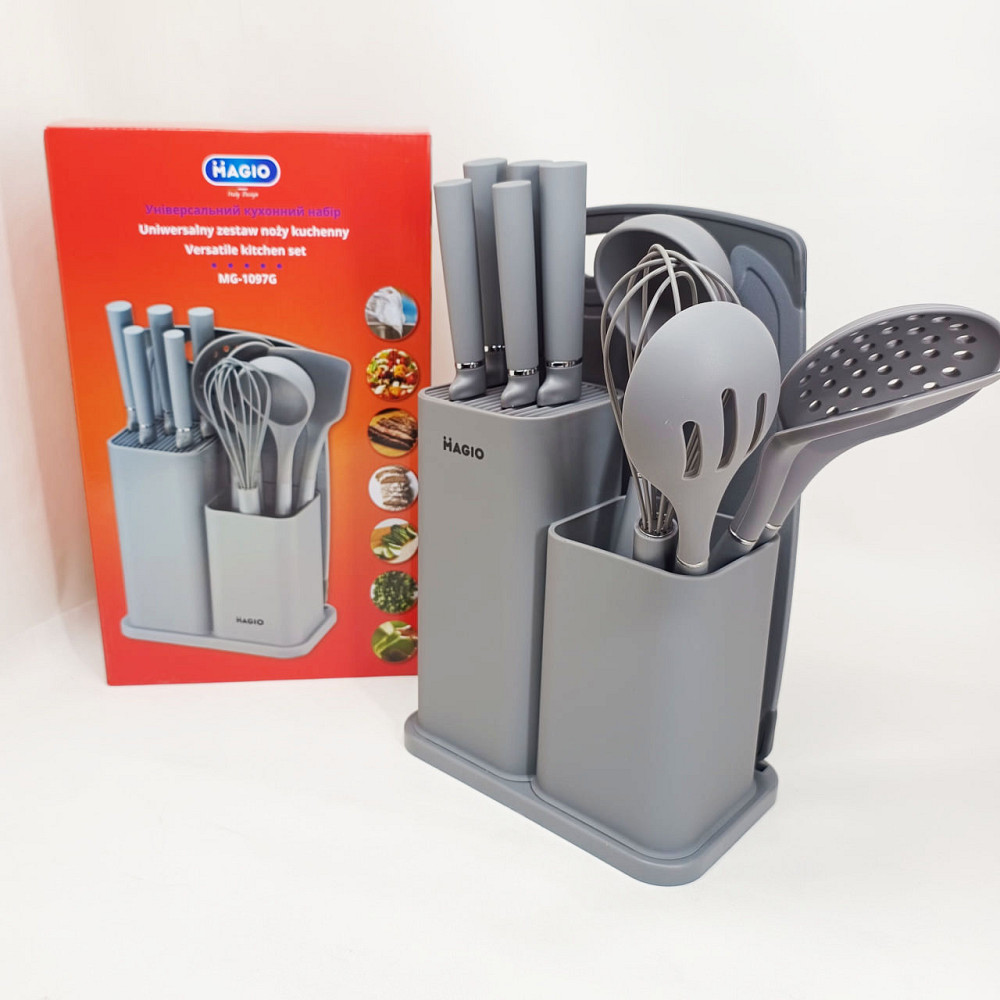 Качественный силиконовый набор для кухни Magio, Kitchen set силиконовый, Набор кухонного инвентаря NO-90 Львов - изображение 7