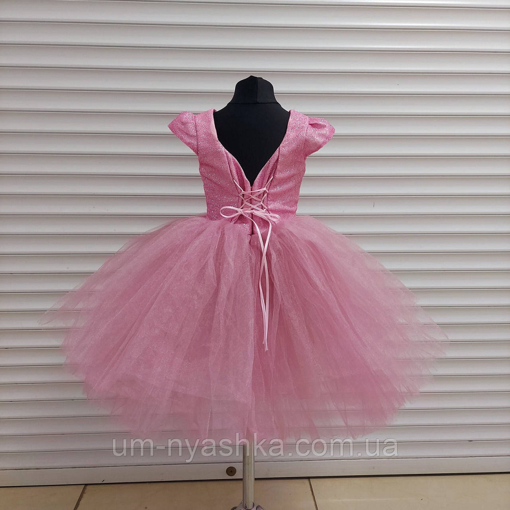 Нарядное розовое платье на девочку на 3-5 лет Кривой Рог - изображение 2