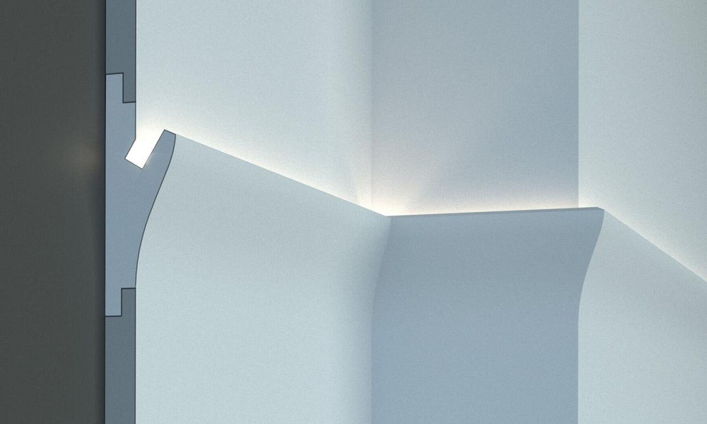 Карниз для LED освещения серия D Tesori KD 403 Днепр - изображение 2