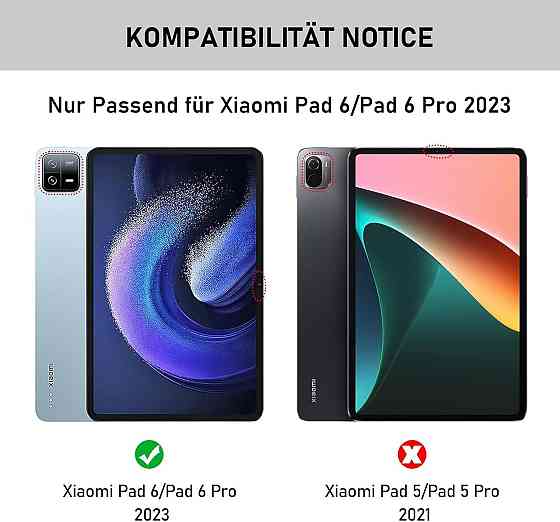 Чехол клавиатура для Xiaomi Pad 6 / Pad 6 Pro 2023 Днепр