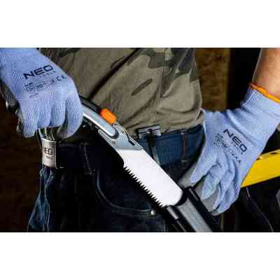 Ножовка Neo Tools садовая 35см, 3D зуби, 6 TPI, 0.256кг, чохол (42-102) Винница