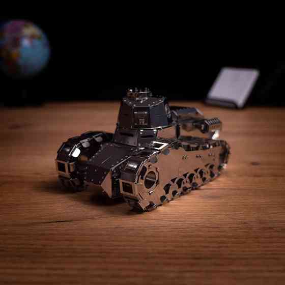 Колекційна модель-конструктор Metal Time Nimble Fighter Танк Renault FT-17 механічний (MT010) Харків