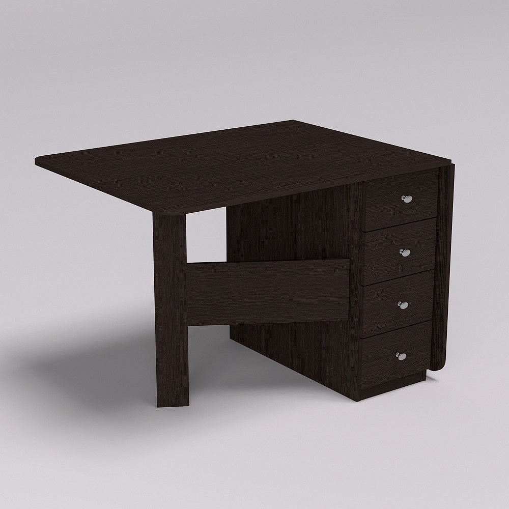 Стіл-тумба №5 Комбі, Венге Магія, 380х800х750 Львів - фото 3