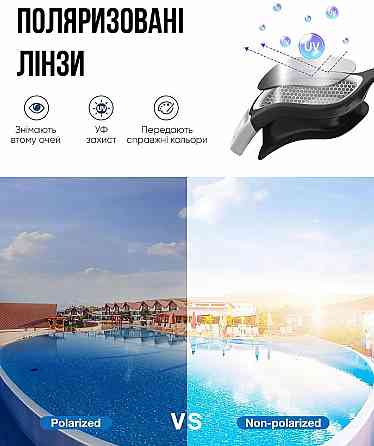 Дитяча маска для плавання Renvo Garsen JR Anti-fog Жовтий Блакитний OSFM (1SM110-0408) Київ