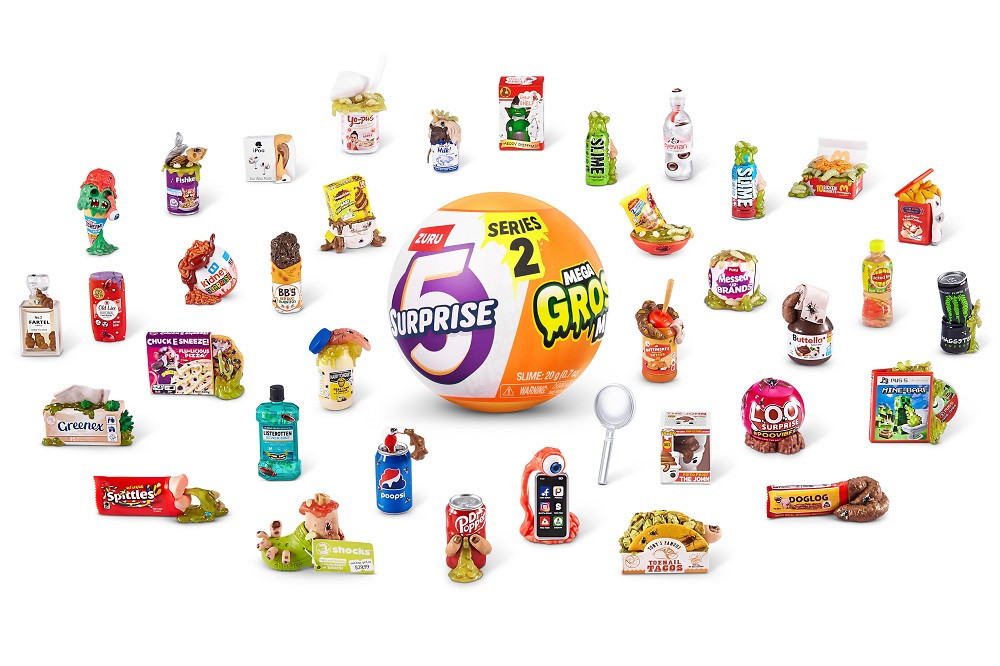 Ігровий набір Zuru Mega Gross Minis Фігурки-сюрприз в шарі зі слаймом в асортименті (77567GQ2) (6985074) Київ - фото 12