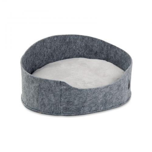 Лежак Pet Fashion «Bali» для кошек, 22х37х48 см, серый Киев - изображение 1