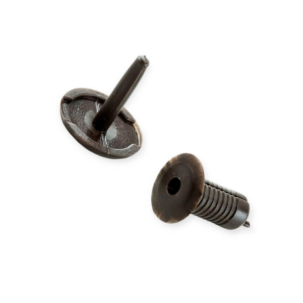 Клипса БАГАЖНИКА 2108-09 (папа-мама) (100шт) коричневый №6 обивки Мукачево - изображение 1