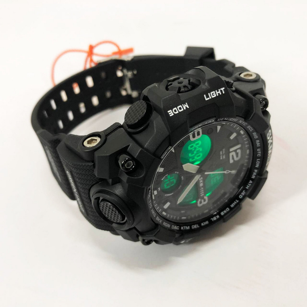 Модные спортивные часы для активного отдыха SKMEI, Мужские круглые спортивные часы JF-43 Львов - изображение 12