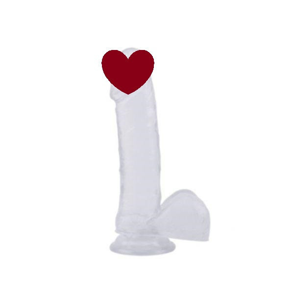 Фалоімітатор 7.0 Inch Dildo, Clear Sex Aura Київ - фото 1
