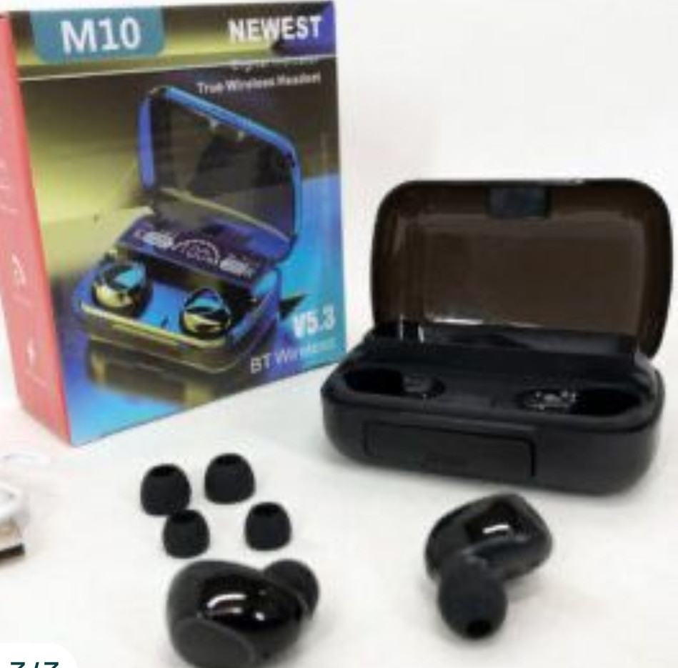 Бездротові блютуз навушники M10 з мікрофоном Харків - фото 1