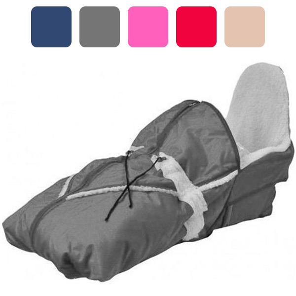 Конверт на овчине для санок Adbor Piccolino Серый Киев - изображение 1