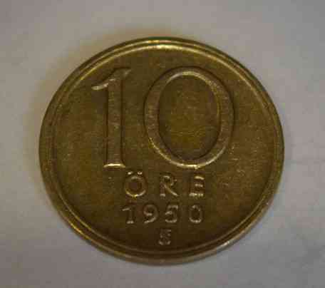 Швеція, 10 ері, 1950 рік (Срібло) Полтава