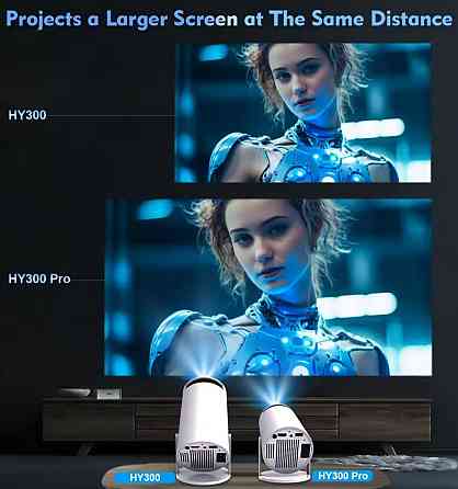 Надежный проектор HY 300 PRO Magcubic с WiFI и Android 11 оригинал 4K. Харьков