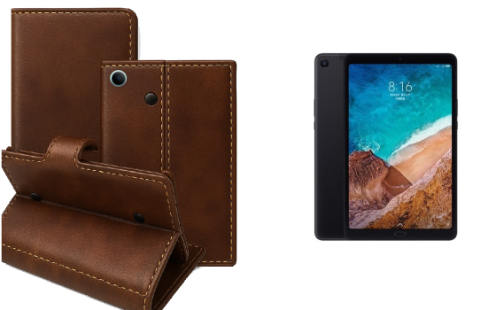 Книжка-трансформер для планшета Xiaomi Mi Pad 4, Mi Pad 4 Plus, колір Black Buno-Red Київ