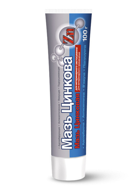 Мазь Цинковая 10% 100 г O.L.KAR. Винница - изображение 1