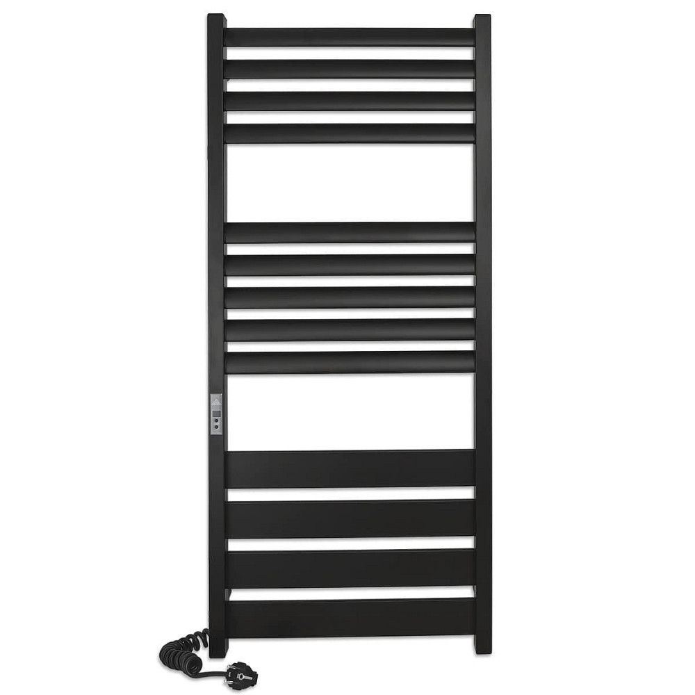 Електрична рушникосушка Laris Зебра Лавина ЧКЧ 13 500Х1200 Е чорний Київ - фото 2