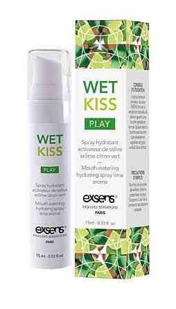 Спрей для усиления слюноотделения EXSENS Wet Kiss Lime 15 мл Sex Aura Киев