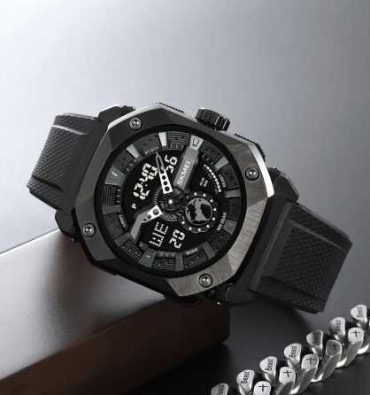 Часы мужские спортивные наручные Skmei 2272 (Черный) Киев