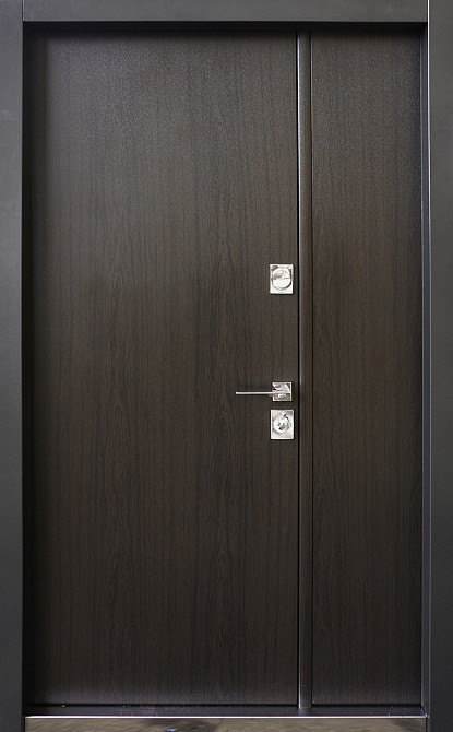 Двери уличные полуторные, STRAJ Proof, модель PARTY D комплектация Proof Standard Mottura,1220х2050мм Киев - изображение 2