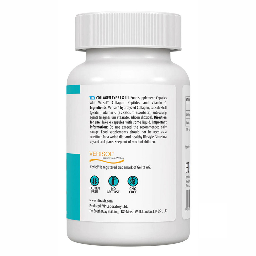 Collagen Type I & III - 120 caps Київ - фото 3