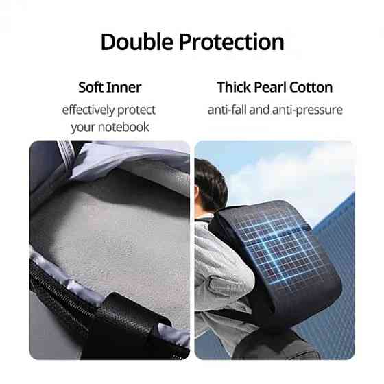 Рюкзак для ноутбука UGREEN LP664 Laptop Backpack B02 Dark Grey (Up to 15.6'')(UGR-90798) (UGR-90798) Київ