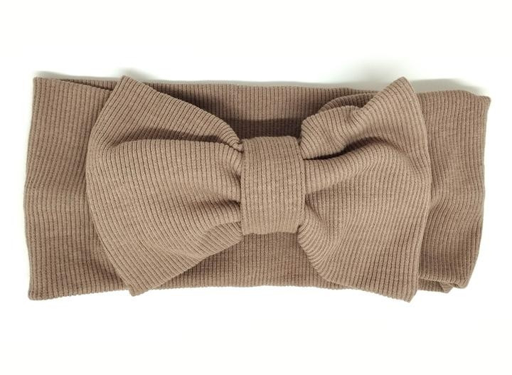Пов'язка на голову осіння світло-коричнева Київ - фото 1