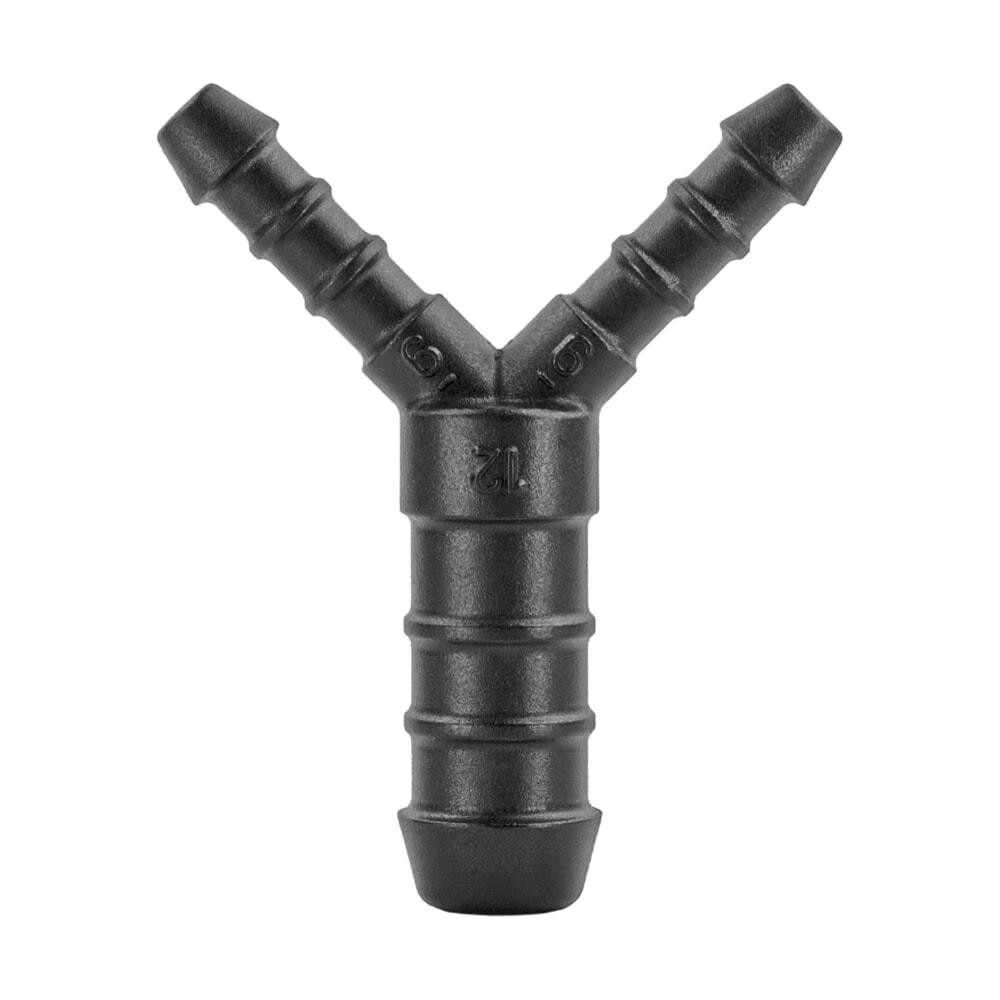 Фітинг штуцер з'єднувач шлангів універсальний (6х6х12 мм) Київ - фото 1