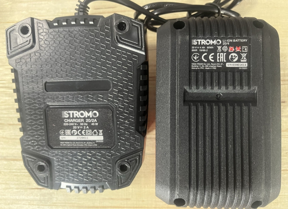 Аккумуляторная цепная пила STROMO AAS-42 шина 30см/ акб 4А/г/ЗУ/Олива. Харьков - изображение 2