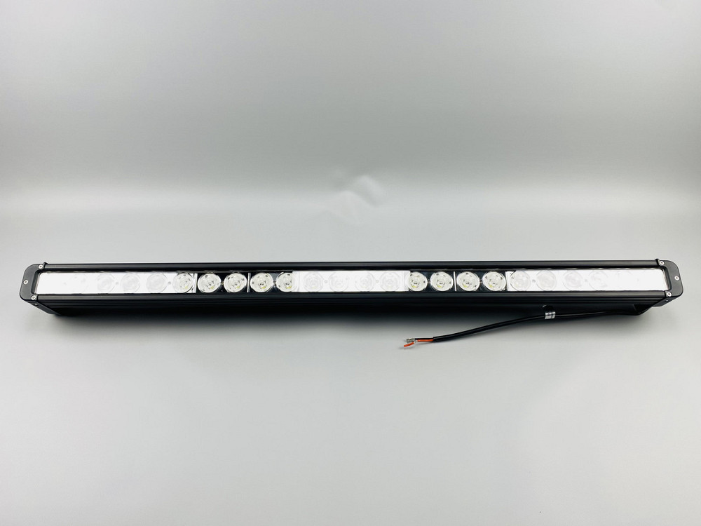 Світлодіодна світлова балка Фара LED bar прямокутна 240W додаткове автомобільне освітлення Мукачево - фото 1