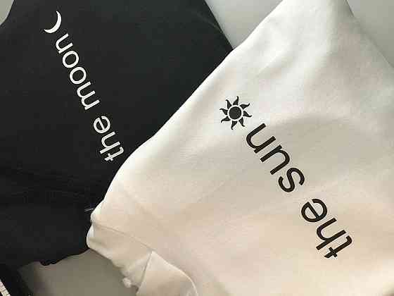 Парні толстовки з капюшоном для хлопця та дівчини!  The Sun \ The Moon Чернівці