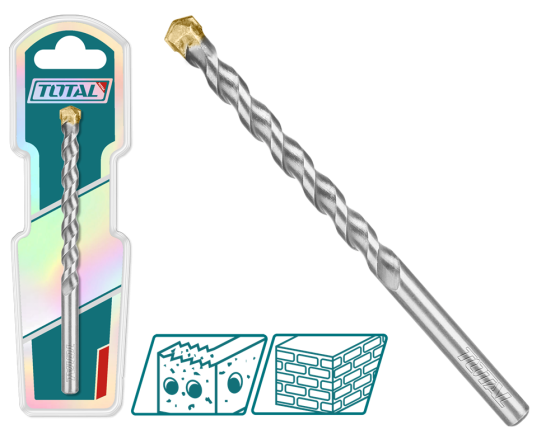 Свердло по бетону TOTAL TAC260815 8x150мм (7090225) Київ