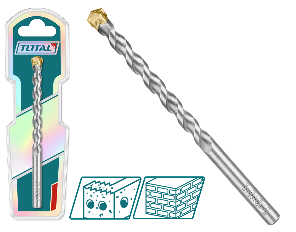 Свердло по бетону TOTAL TAC260815 8x150мм (7090225) Київ - фото 1