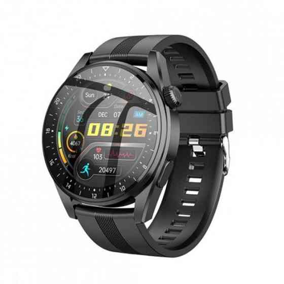 Мужские наручные умные часы Hoco Y9 (Чёрный) Киев