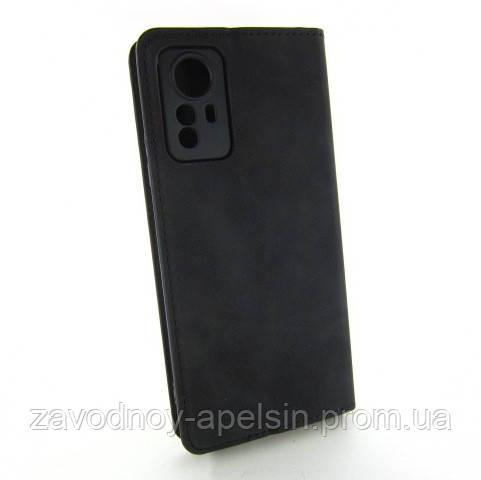 Чохол-книжка Xiaomi Redmi Note 12S Захист камери (чорний) Одеса - фото 2