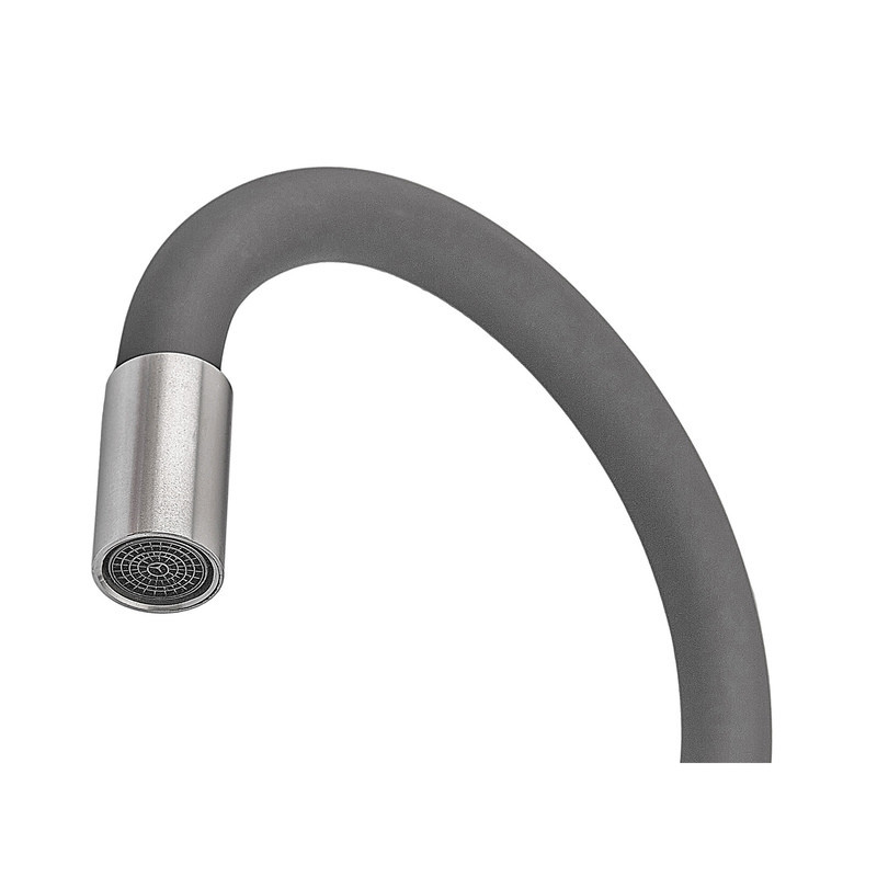 Кухонный смеситель Armata SUS-011 Refl.Gray с серым силиконовым изливом (CH6481) Харьков - изображение 5