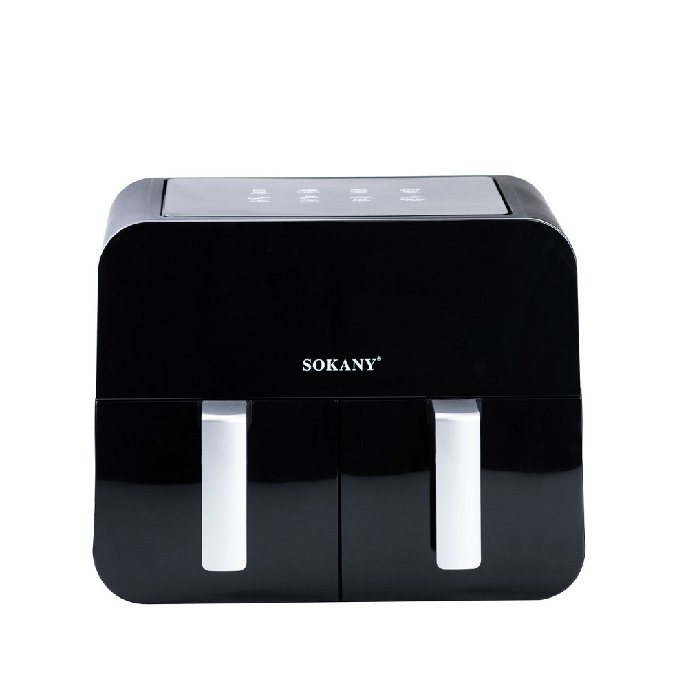 Аерофритюрниця SOKANYна 10 літрів, з двома відділеннями 2400 Вт чорна SK10005 Коломыя - изображение 2