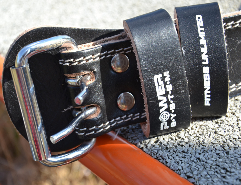 Пояс для важкої атлетики Power System PS-3100 Power шкіряний Black M Киев - изображение 9