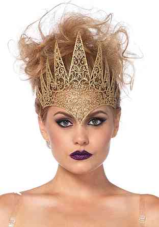 Широка корона Leg Avenue Die Cut Royal Crown, золота Sex Aura Київ
