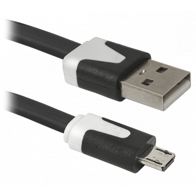 Дата кабель USB08-03P USB 2.0 - Micro USB, 1m Defender (87475) Винница - изображение 1