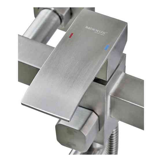 Змішувач для ванної Mixxus AMA-006 Euro з нержавіючої сталі MI6174 Харків