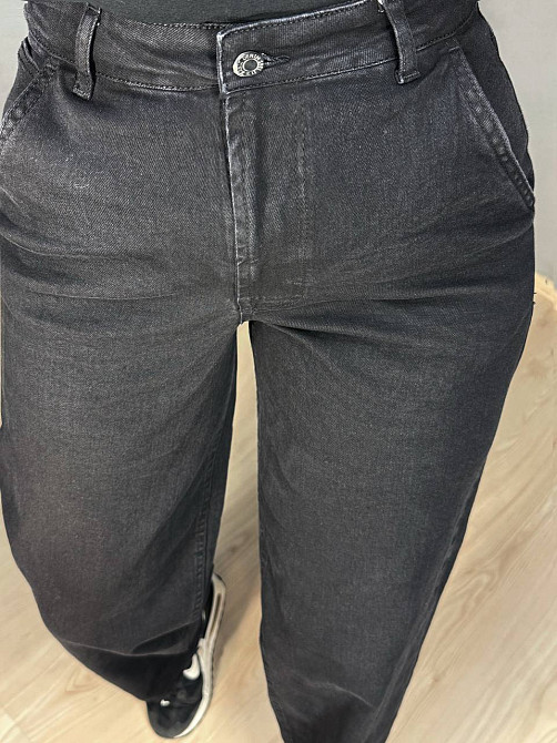 Джинсы женские Its Basic 3419-1 skater бананы мом черные, черный, 34, 34, 72 см, 100 см Киев - изображение 9