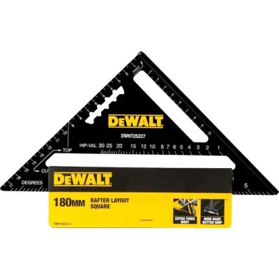 Косинець DeWALT для покрівельних робіт, металевий, 180х180 мм (DWHT25227-0) Вінниця - фото 1