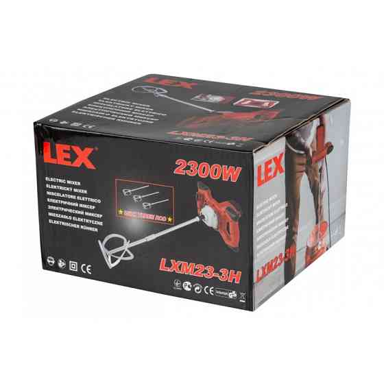 Міксер для сумішей LEX LXM28-2SH (2800Вт, Чехія, 2 вінчики) Львів