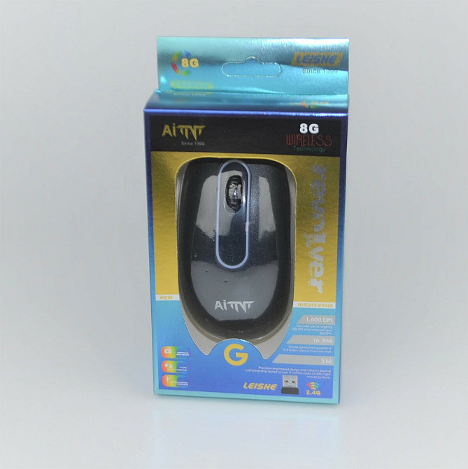 Миша безпровідна AITNT 8G Black Киев - изображение 1